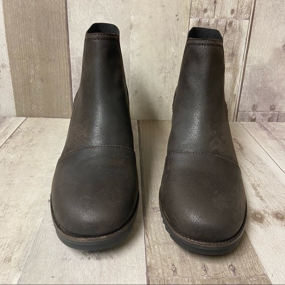 NWB Sorel Cate Lug Sole Chelsea Booties Size 11 - Picture 10 of 11